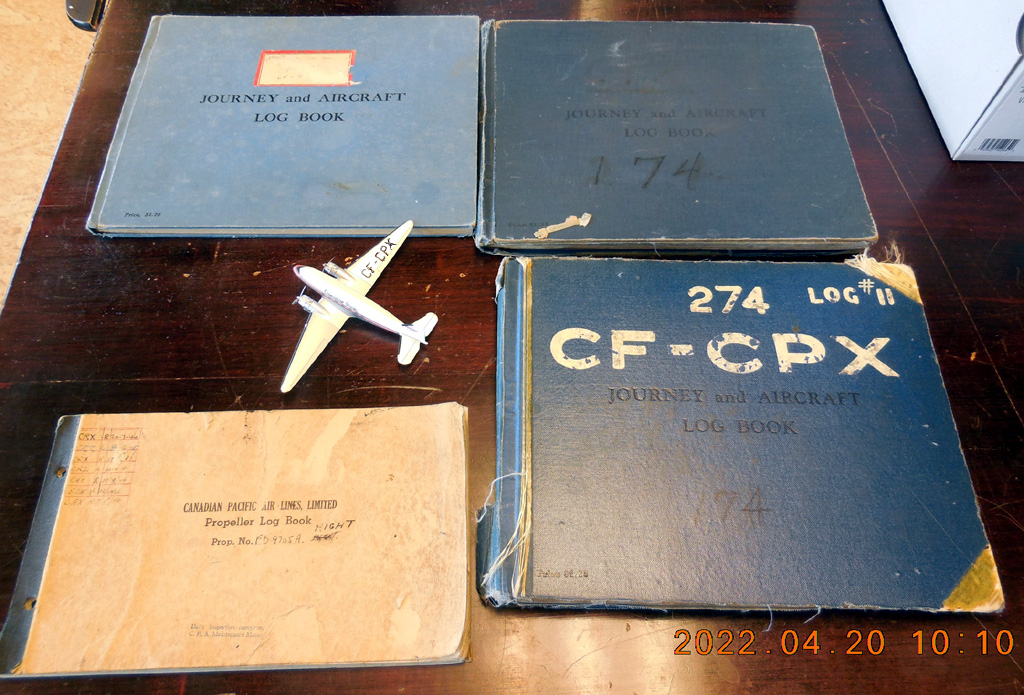 CF-CPX Log books