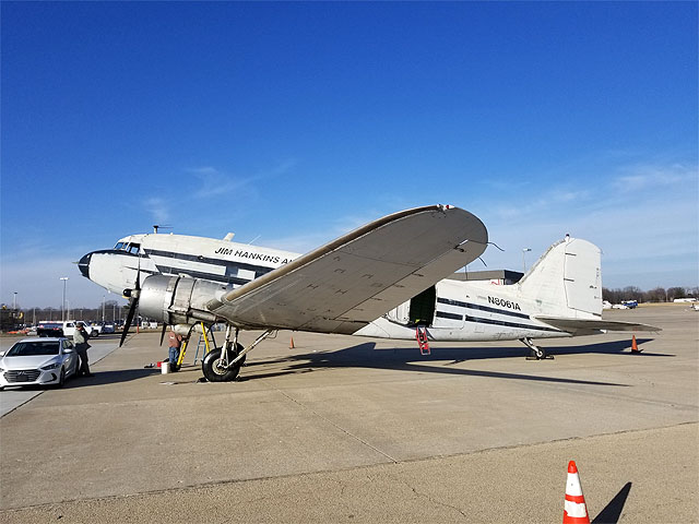 Servicing on the ramp