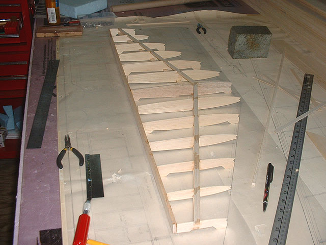 Stabilizer under construction.