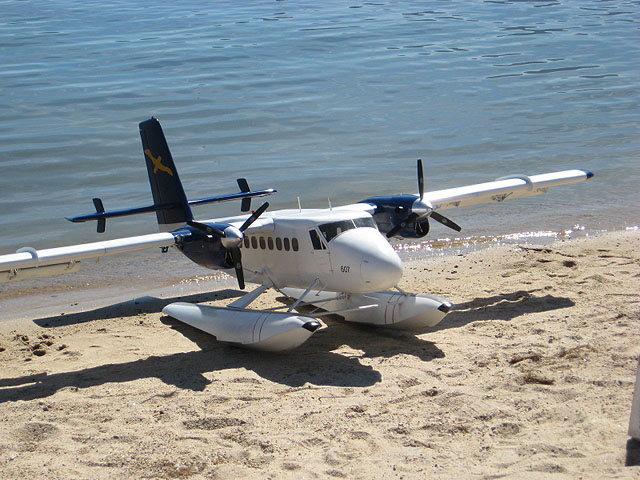 Twin Otter belonging to Lorne Barber.