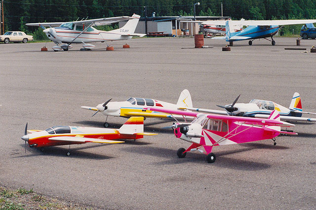 Houston BC Airport 1984/85.