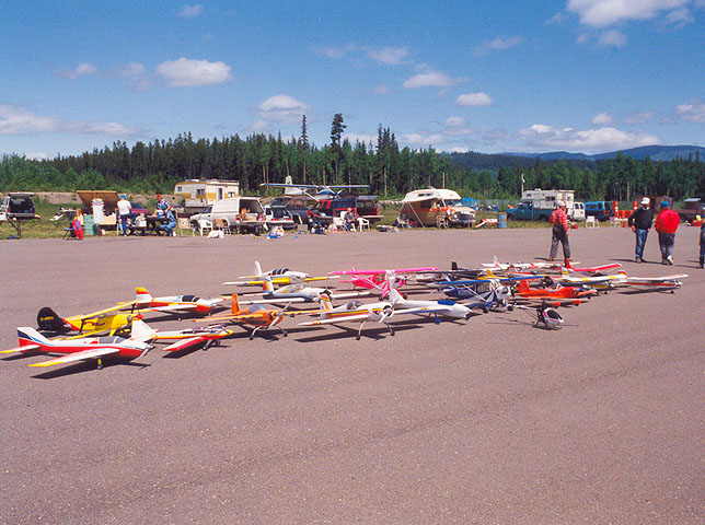 Houston BC Airport Field.